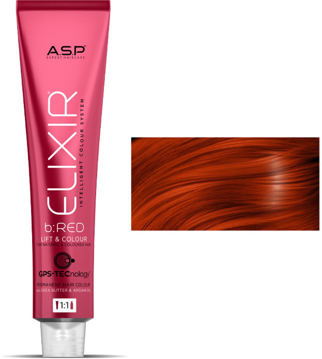 ASP ELIXIR COLOUR b : RED 100ml Copper