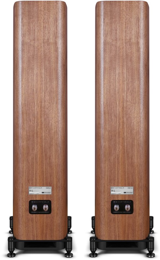 Wharfedale EVO 5.3 Vloerstaande Speakers - Hifi Stereo Set - Passieve Speaker - 3-Weg Luidsprekers - Walnoot van Wharfedale — afbeelding 3