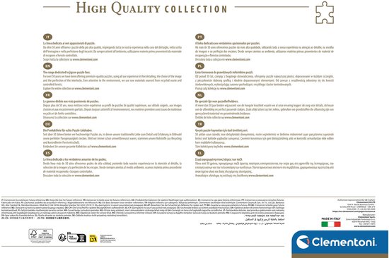 Clementoni High Quality Collection 36528 puzzle Jeu de puzzle 6000 pièce(s) Ville