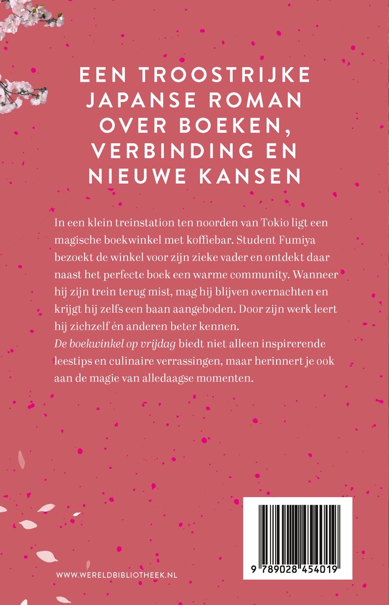 De boekwinkel op vrijdag - back cover