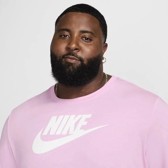 T-shirt Nike - Rose/ Wit - Unisexe - Taille S