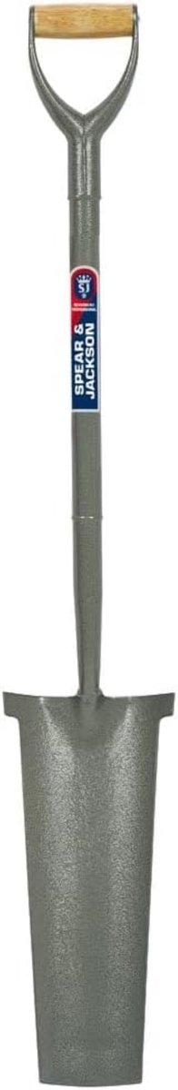 Spear & Jackson Buisvormige Newcastle-schop – gesmede schopkop – MYD-handgreep – 16 inch blad