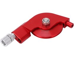 Inovra Plus - V Brake Rate Converter voor racefietsen - Zwart (Rood) - Aluminiumlegering CNC-bewerking - Remklauwregelaar - Fietsaccessoires met V-remmen.