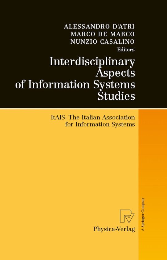 Interdisciplinary Aspects of Information Systems Studies - cover