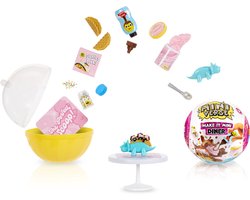 Miniverse Make It Mini Foods: Diner Series 4 - Knutselset - Miniaturen Maken - Hapjes en Drankjes - Inclusief Tafeltje