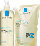 La Roche-Posay Lipikar Reinigingsolie AP+ + Navulling - Droge huid met neiging tot atopisch eczeem - Aqua Posae, Karitéboter en Niacinamide - 400ml