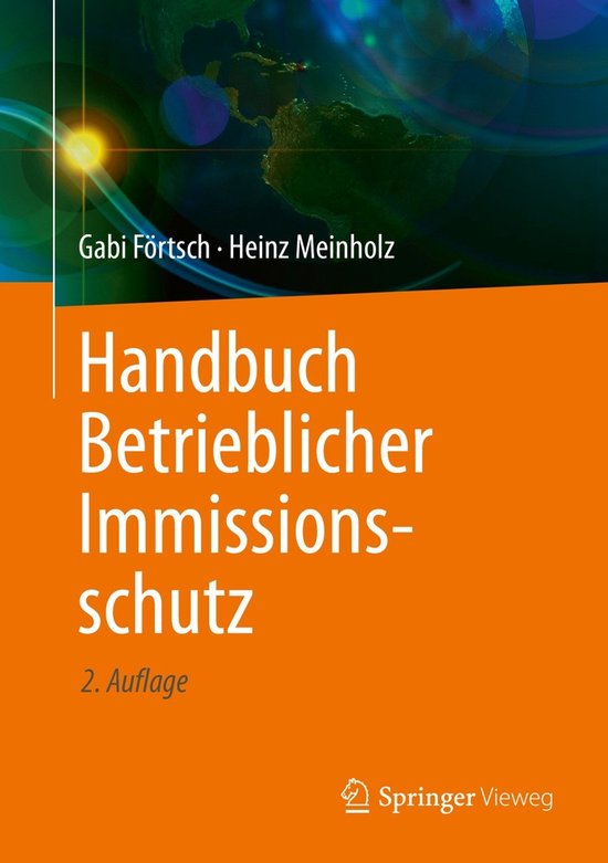 Handbuch Betrieblicher Immissionsschutz - cover