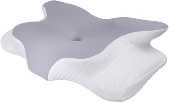 LumiWay Hoofdkussen - Traagschuim Hoofdkussens - Kussen tegen Nekklachten - Memory Foam Kussens - Ergonomisch & Orthopedische Slaapkussen - Nekkussen
