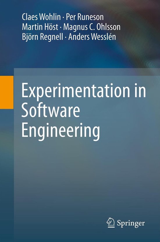 Experimentation In Software Engineering - cover