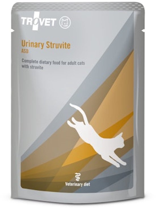 Trovet Urinary Struvite ASD Pouch Chicken (kat) - 12 x 85 gram