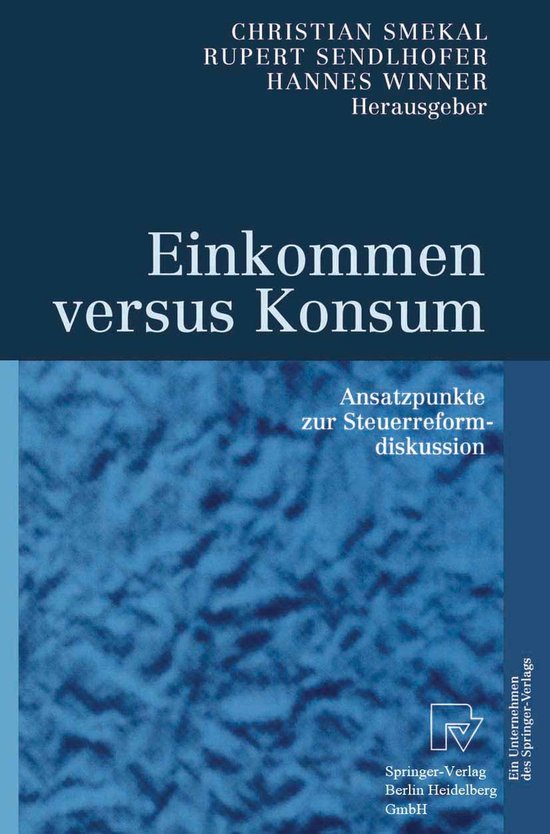 Einkommen Versus Konsum - cover