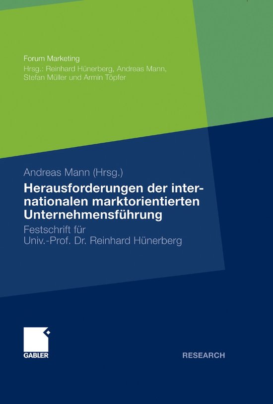 Herausforderungen der internationalen marktorientierten Unte ... - cover