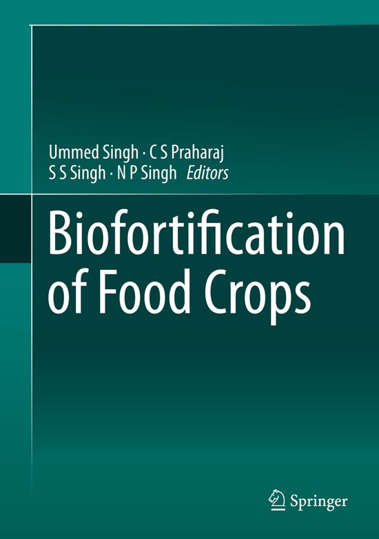 Biofortification of Food Crops - cover