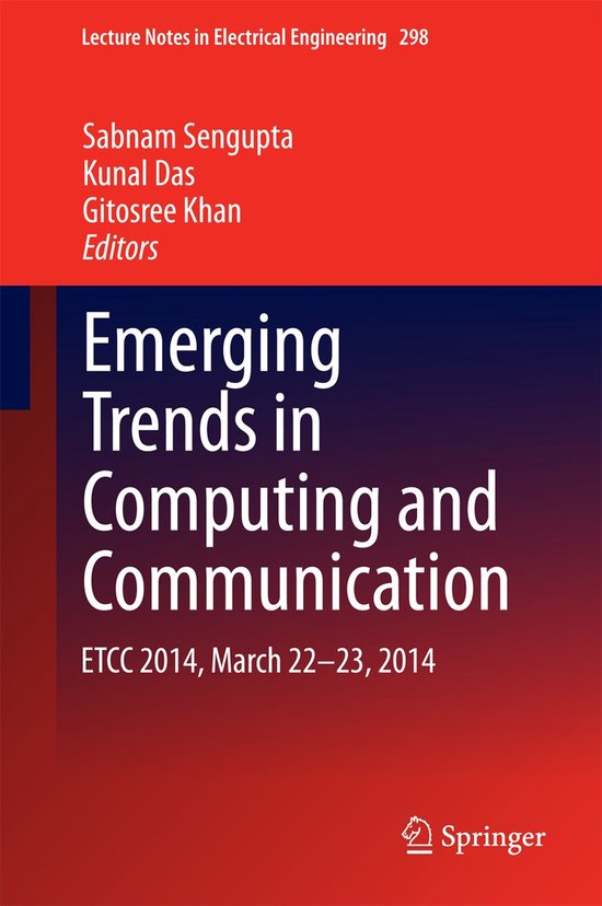 Emerging Trends in Computing and Communication - cover