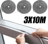 Tochtstrip Schuifdeur 10m - Stofdicht, Winddicht & Geluidsdicht 5mm X 10mm