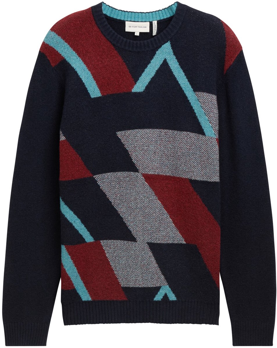 Tom Tailor Gebreide trui met patroon Trui & Cardigan