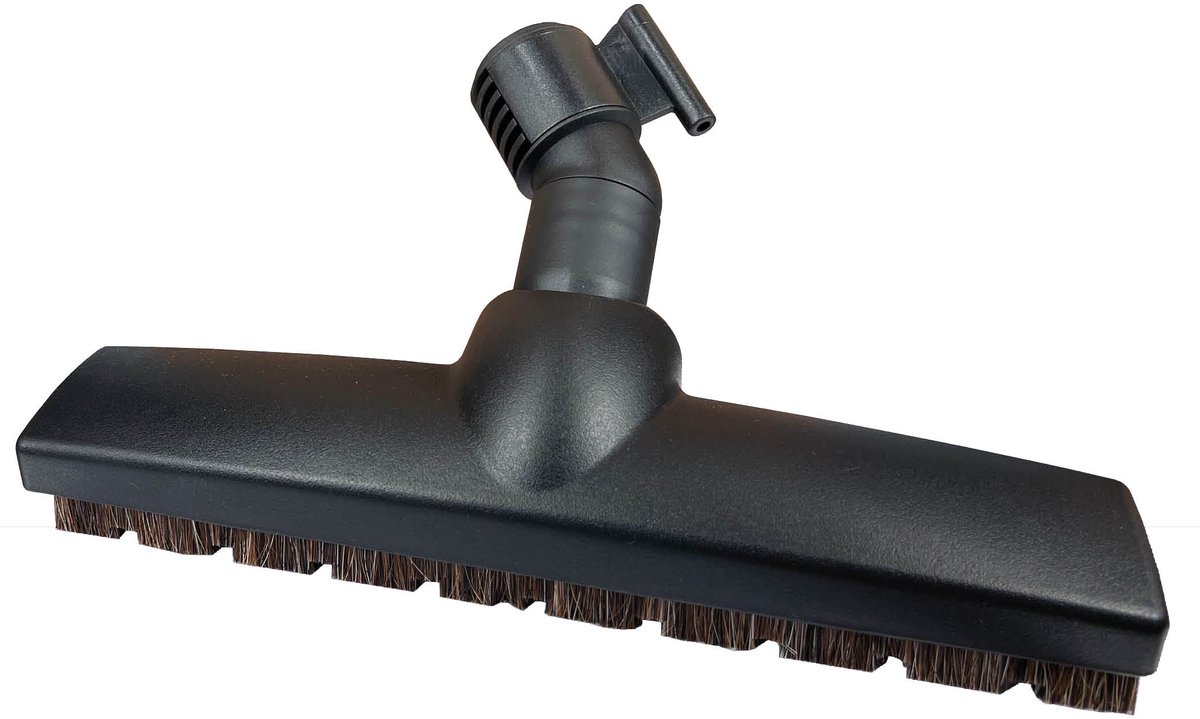 Multaparts® parket zuigmond luxe geschikt voor Nilfisk | Met natuurhaar en wiel | Incl. parkeerstand | O.a. geschikt voor Nilfisk Select, Elite, Cubic, Family, VP300, VP600