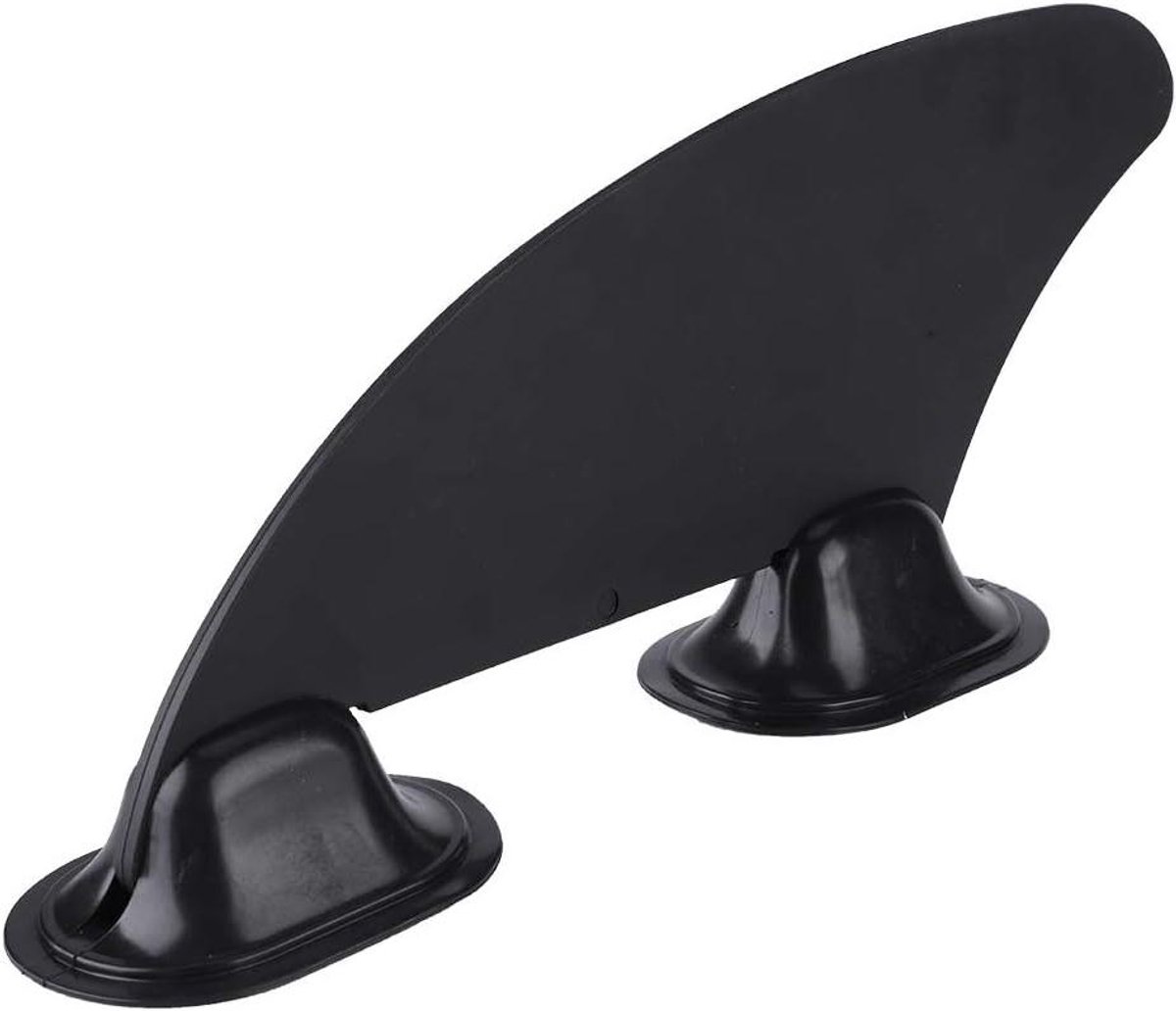 JGS Premium - Zwarte Plastic Afneembare Kajak Skeg met 2 Bases voor Verminderen Weerstand Opblaasbaar Sup Board