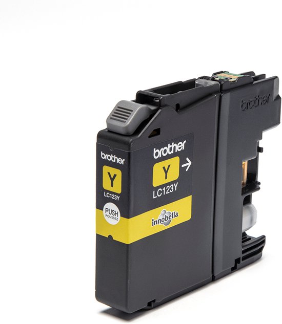 Brother LC-123Y cartouche d'encre 1 pièce(s) Original Rendement élevé (XL) Jaune