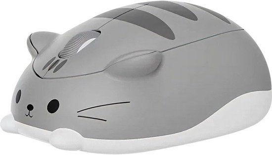 Schattige kat draadloze muis kleine draagbare draadloze muis optische muis Bluetooth-muis voor laptopcomputer desktop laptops