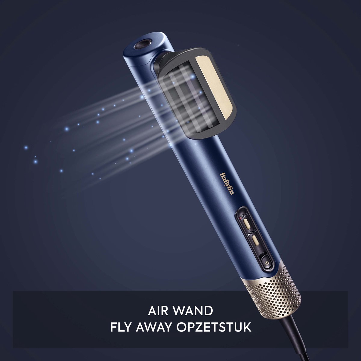 BaByliss Air Wand Fly Away: anti-pluis opzetstuk met keramische plaat thumbnail 2