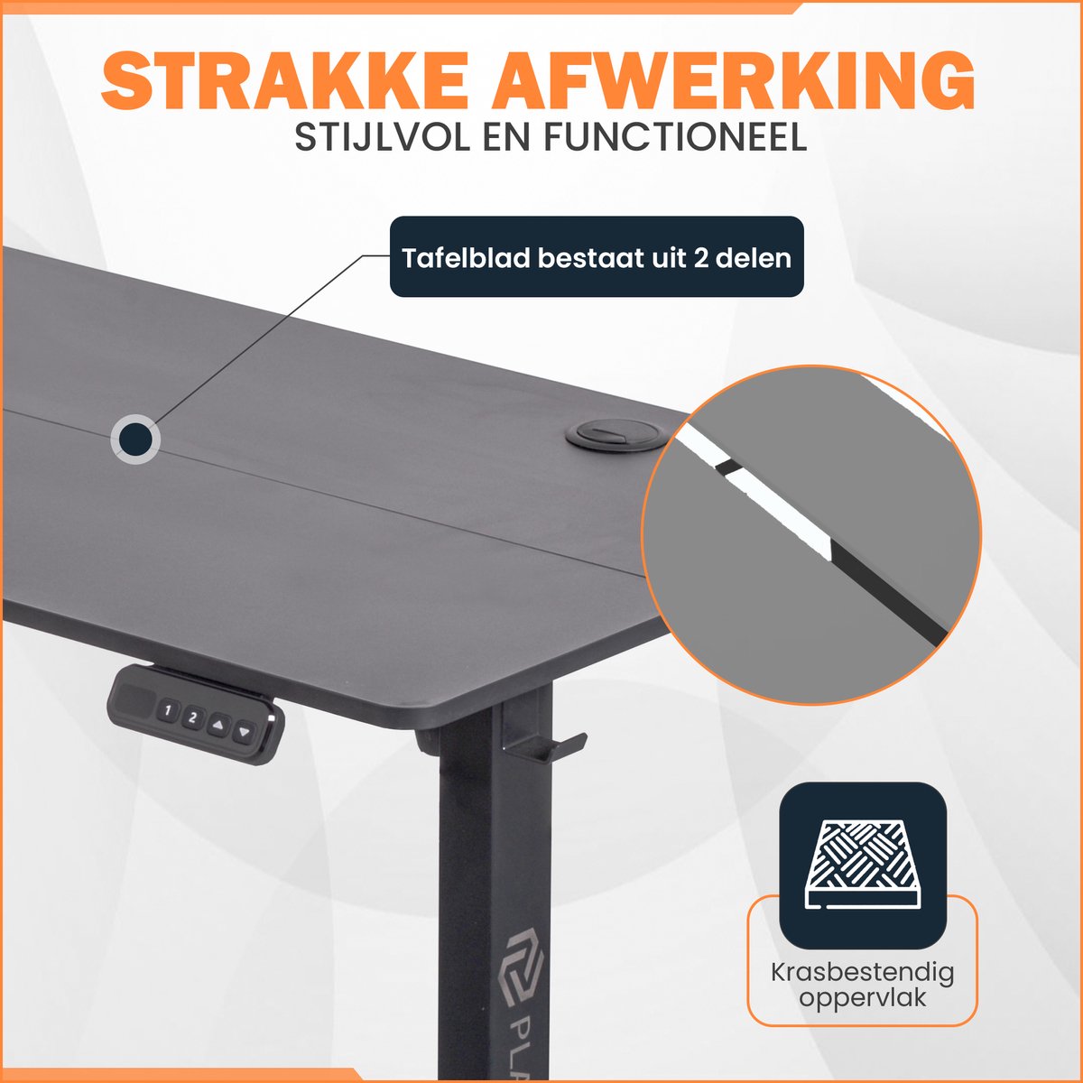 LG Zit-Sta Bureau Elektrisch 140x60cm thumbnail 5