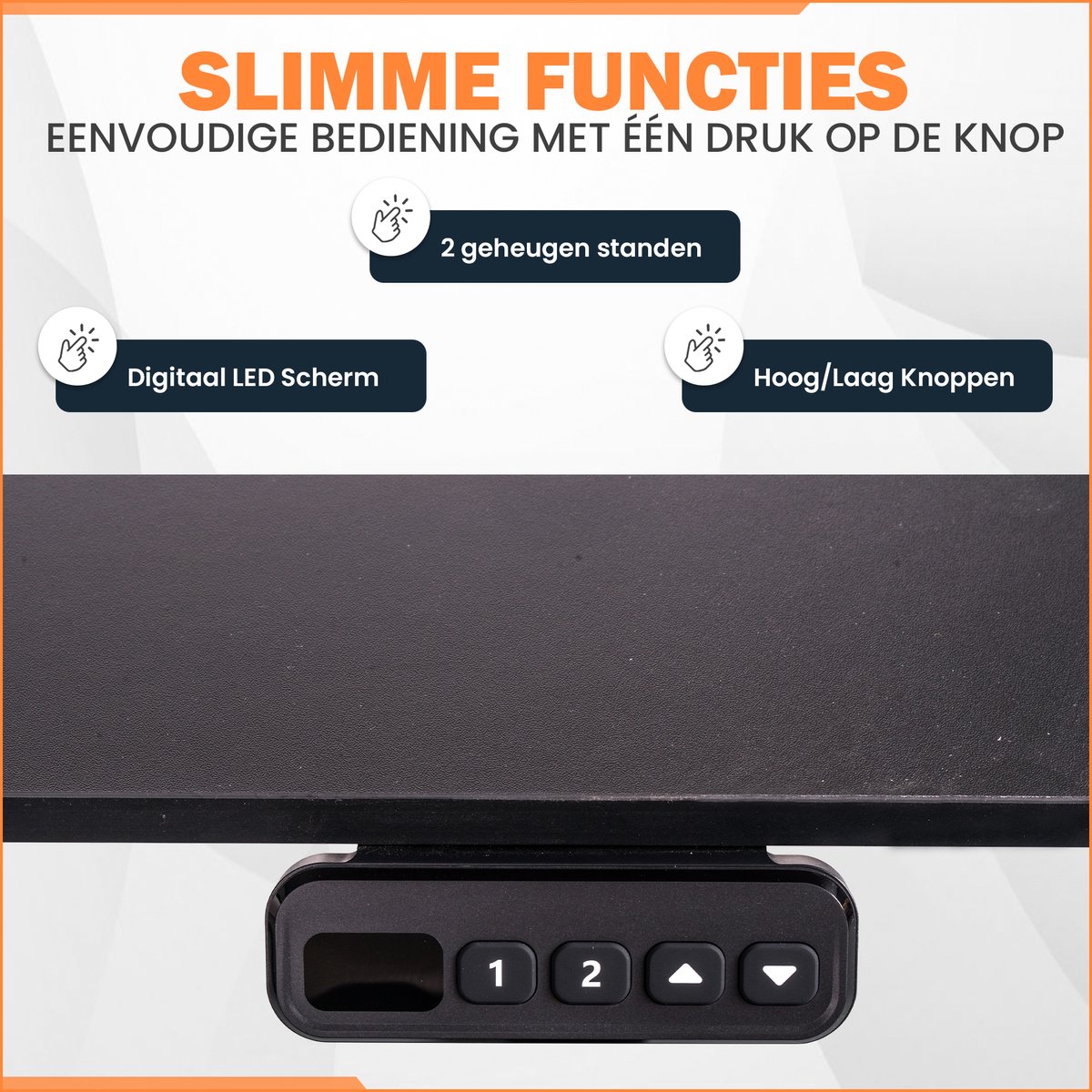 LG Zit-Sta Bureau Elektrisch 140x60cm thumbnail 4