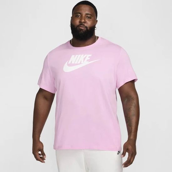 T-shirt Nike - Rose/ Wit - Unisexe - Taille S
