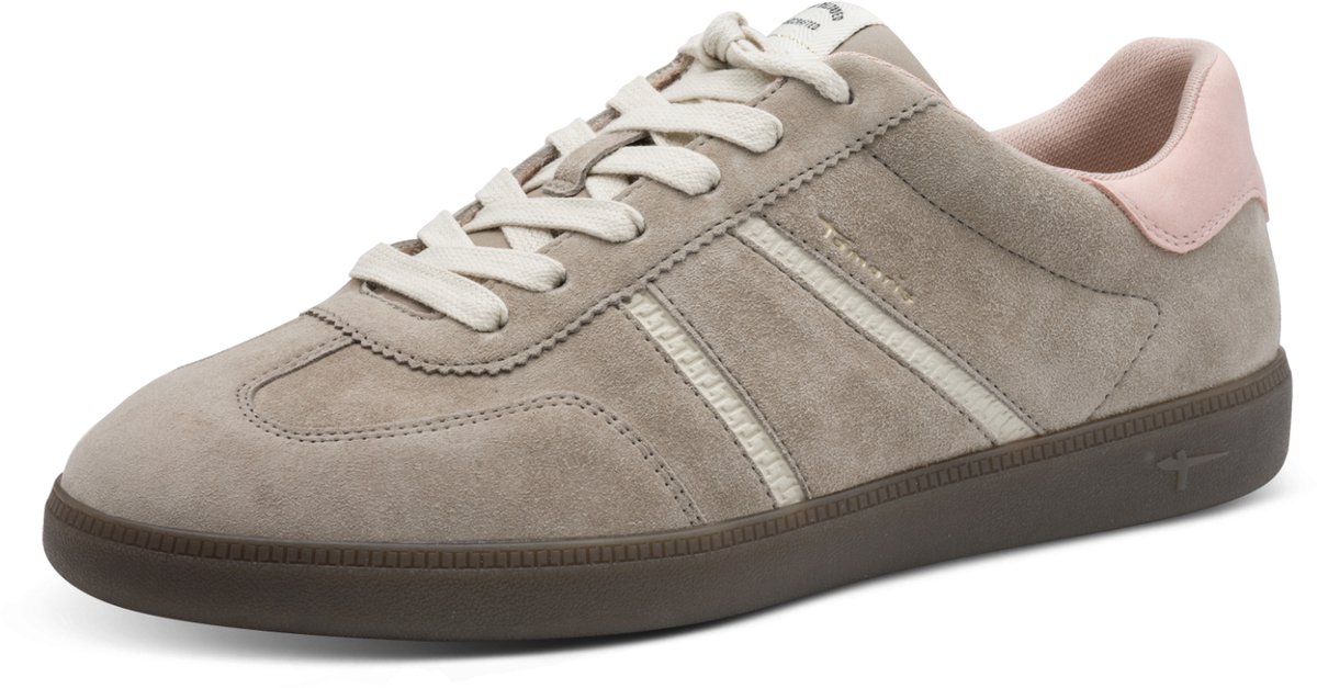 Tamaris Sneaker 1-23624-43 362 Dames Lage Damesschoenen Leer M2362443 grijs