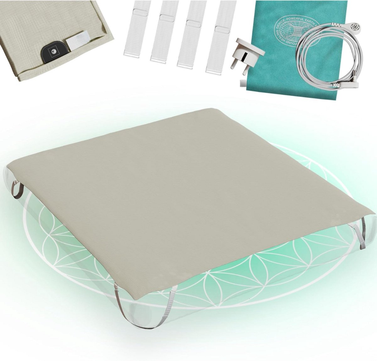 Lexium Aardingslaken - Aardingsmat - Grounding Laken - Aardingsdeken - Earthing - Grounding Mat
