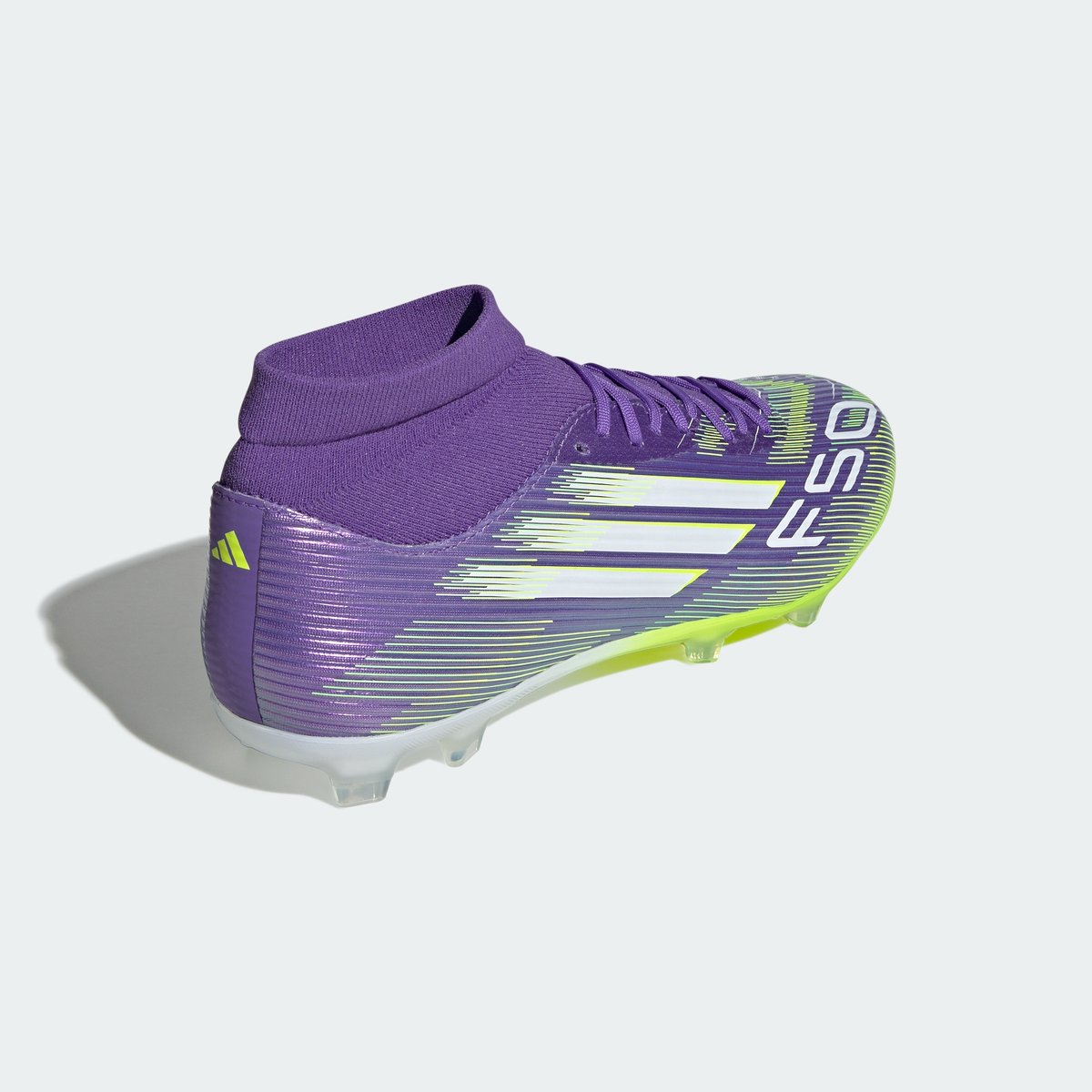 adidas Performance F50 League Mid Firm/Multi-Ground Voetbalschoenen - Unisex - Paars — cadeau in Sport & Outdoor - foto 5