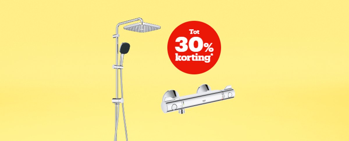 Tot 30% korting op