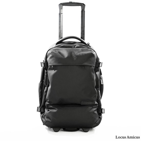Locus Amicus Luxe 2-in-1 Handbagage Koffer & Rugzak - 11-delig Reispakket met Powerbank & Tracker - Ideaal Reiscadeau