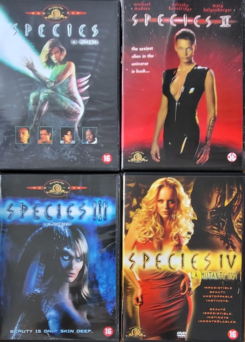 Species Quadrilogy deel 1 t/m 4