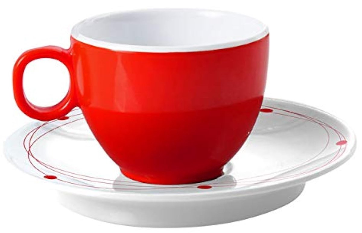 BRUNNER Campingartikel Antislip Espressotasse Cosmic Melamine