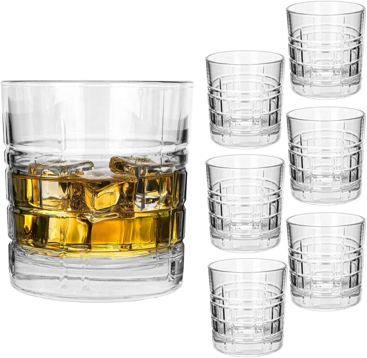 Vion whisky- en cocktailglas 325ml 6 st.