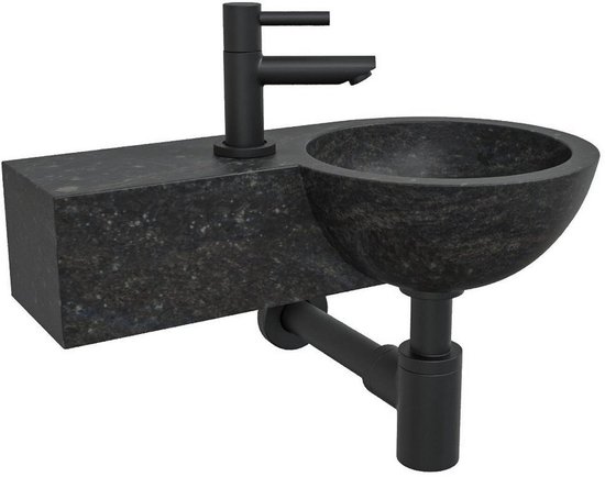 FonteinPack Recto Natuursteen Rechts 40x22x10 cm FonteinPack Recto Natuursteen Rechts 40x22x10 cm