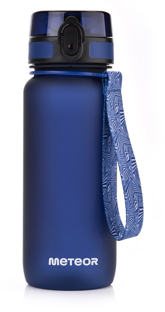 Meteor Sportbidon 650 ml - Fietsbidon - Sportaccessoire - Kleur: marineblauw