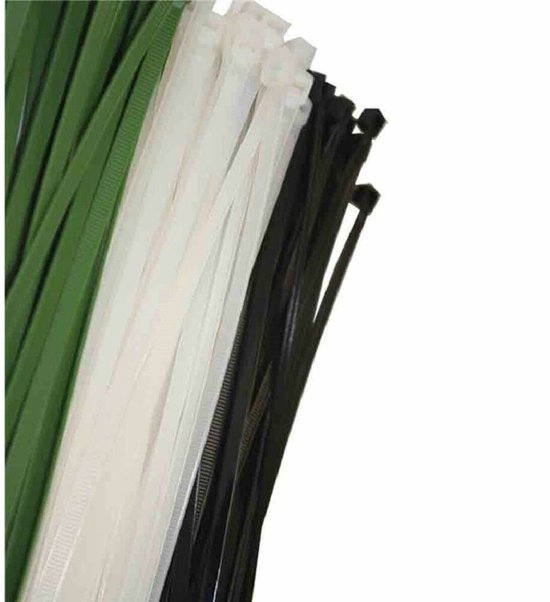 Nylon kabelbinders EDM 48321 Groen 200 x 4,8 mm (100 Stuks) | bol