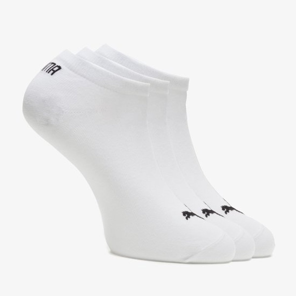 PUMA Sportsokken Heren- 49 cm 3 paar Sneaker Sokken mannen sokken Wit