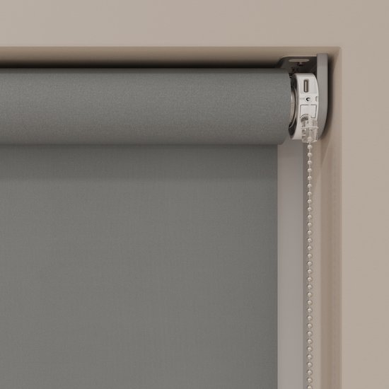 Store enrouleur électrique Easy Soft - Occultant - Gris Clair - 180 x 190 cm - CMD-02-P