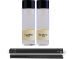 JANZEN Home Fragrance Refill &C Lychee Blossom & Shine 2-pack Incl. Sticks