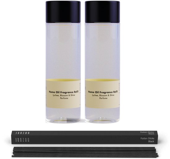 Janzen Shower Foam &C Vanilla Peach & Happiness & Joy 3-pack - Geur voor je Huis