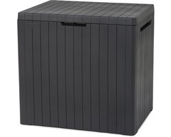 JERIX® Opbergbox Tuin - Tuinkussenbox Buiten - Weerdicht - 55x44x58cm