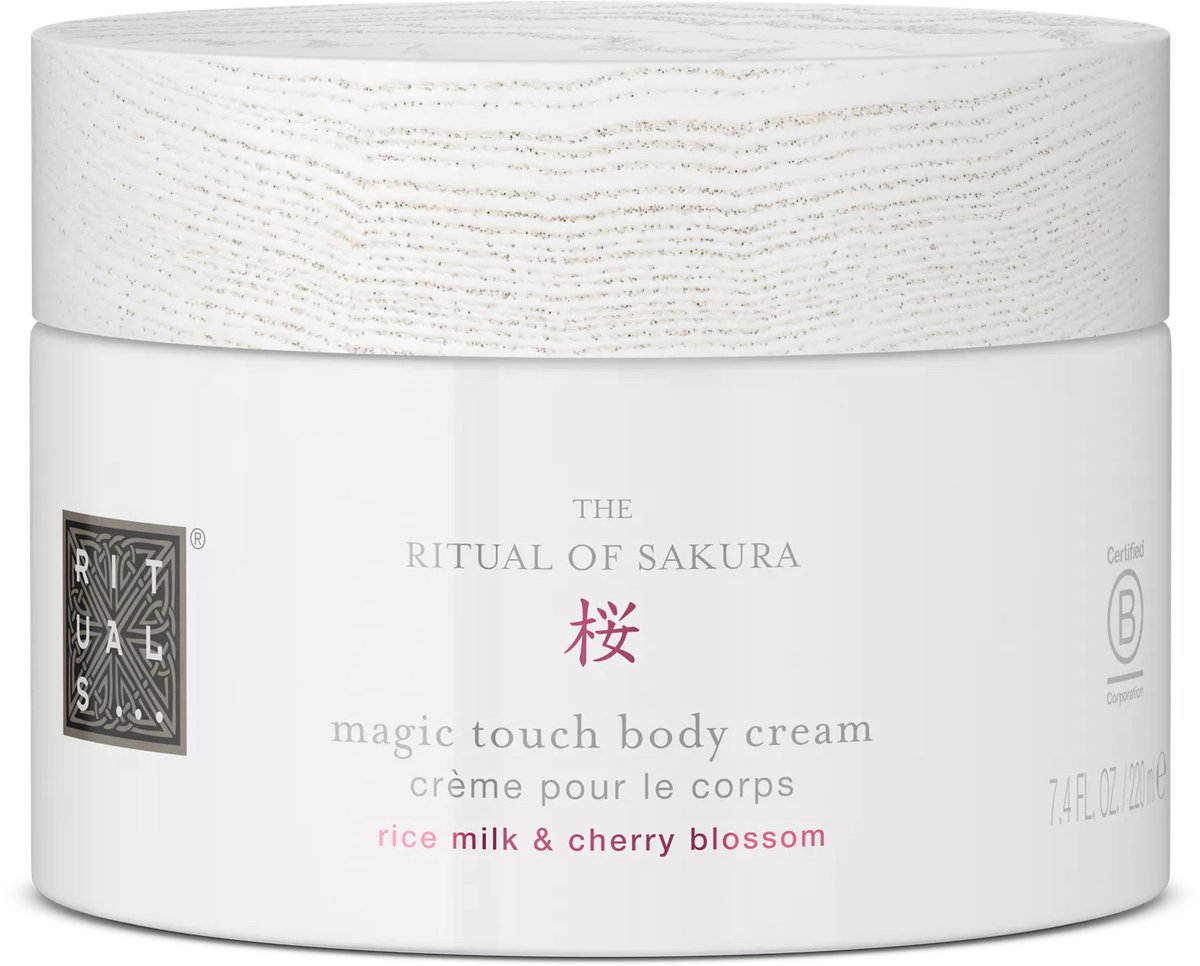 Rituals of Sakura - Combi Set: Body Cream 220 ml + Body Scrub 250 gr — cadeau in Verzorging - foto 3