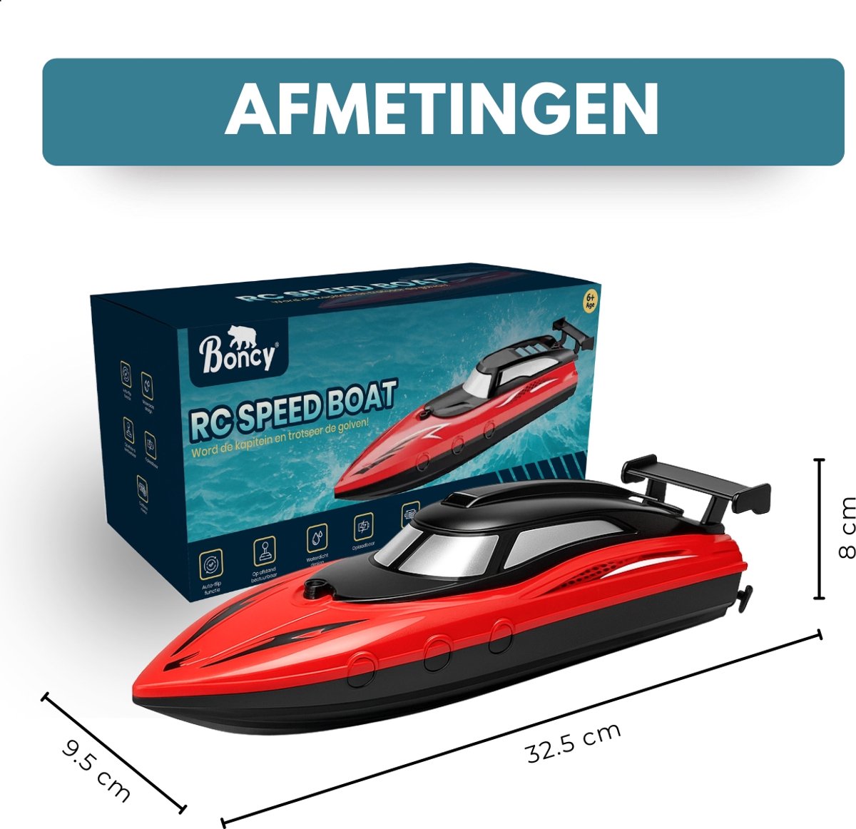 6CH 2,4 GHZ RC Boot Tauchen Fernbedienung U-Boot für Kinder Jungen