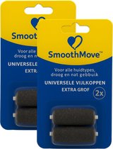 Navullingen voor elektrische voetvijl (2x2 stuks) – Extra grof – Geschikt voor Scholl-apparaten