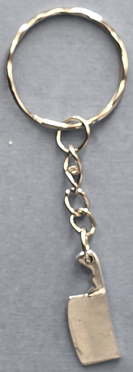 hakmes sleutelhanger
