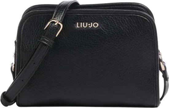 Liu Jo Manhattan Crossbody Dames Tas - PU - Zwart - One Size