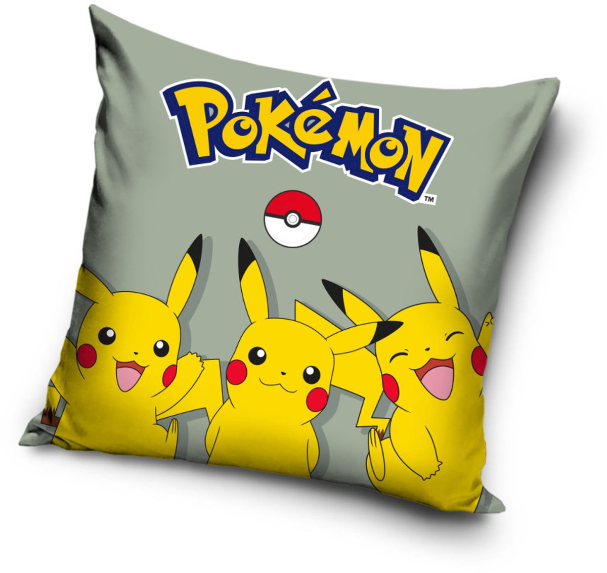 Carbotex Pokemon Sierkussen 40x40 cm (inclusief vulling) allerlei kleuren